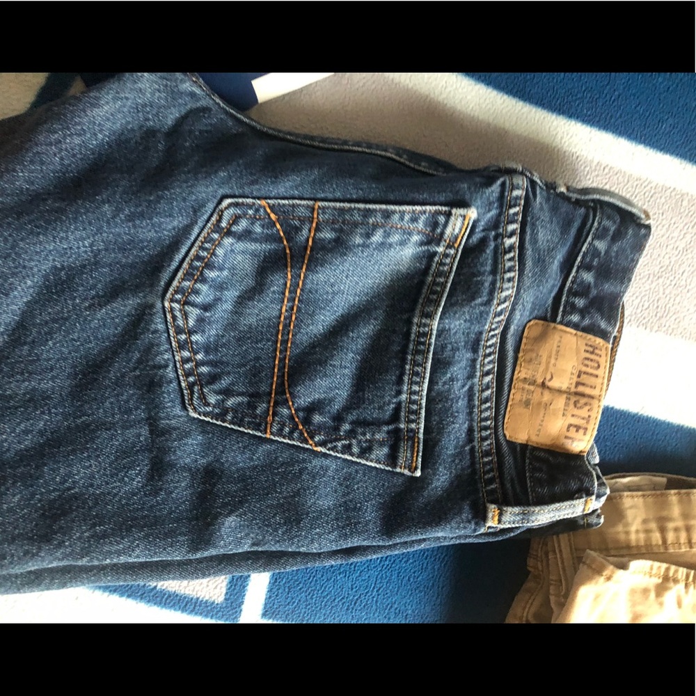 Hollister Denim Blue Jeans Men 30x32 Slim